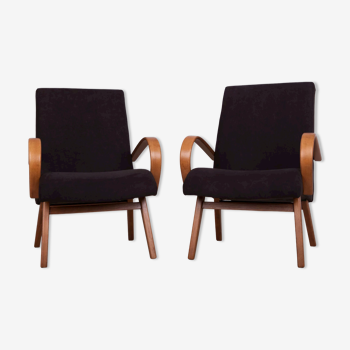 Fauteuils par Jaroslav Smidek pour TON, 1960s