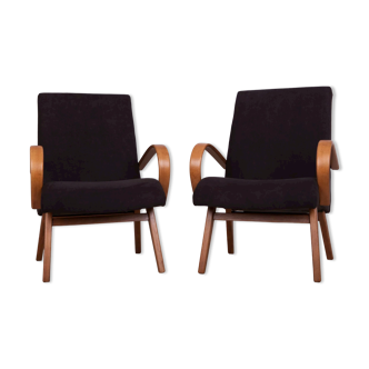 Fauteuils par Jaroslav Smidek pour TON, 1960s