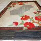 Tapis Hooked Antique Américain, Années 1920, Charme Authentique