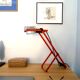 Lampe rouge modèle "Sintesi" de tavolo de Ernesto Gismondi pour Artemide, Italie années 70
