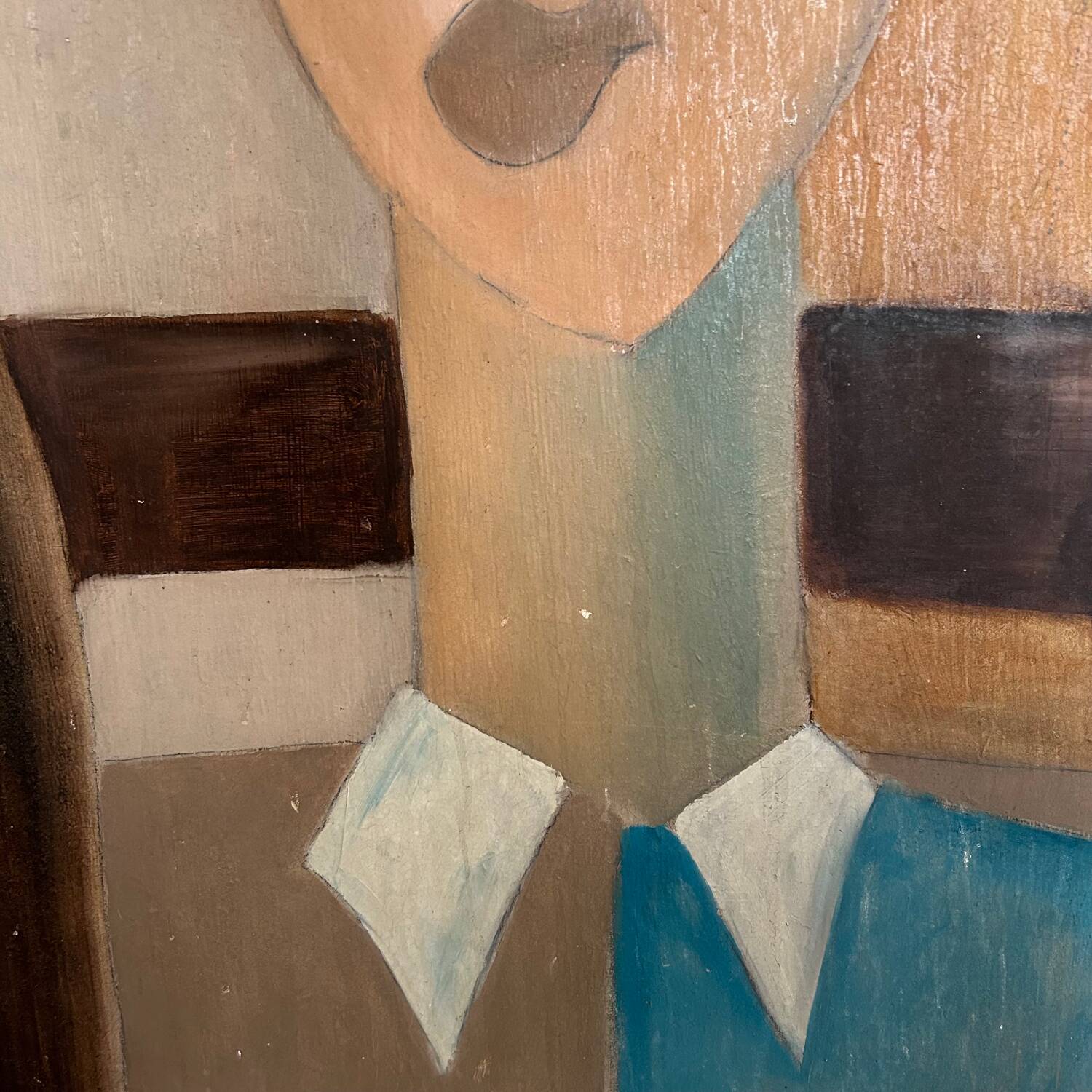 Contemporary portrait painting of a woman