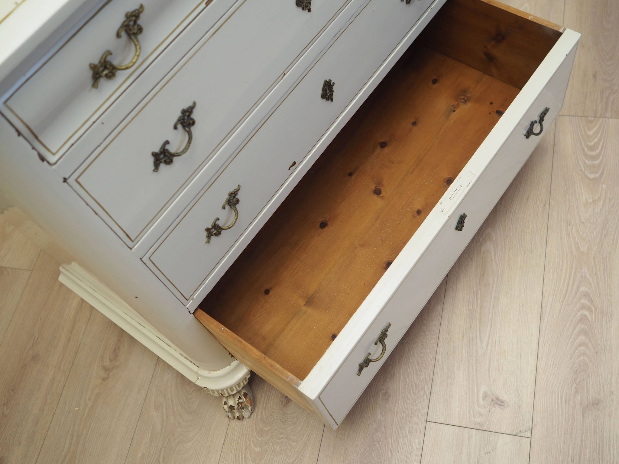 Pine chest of drawers, Danish design, 1950s, production: Denmark