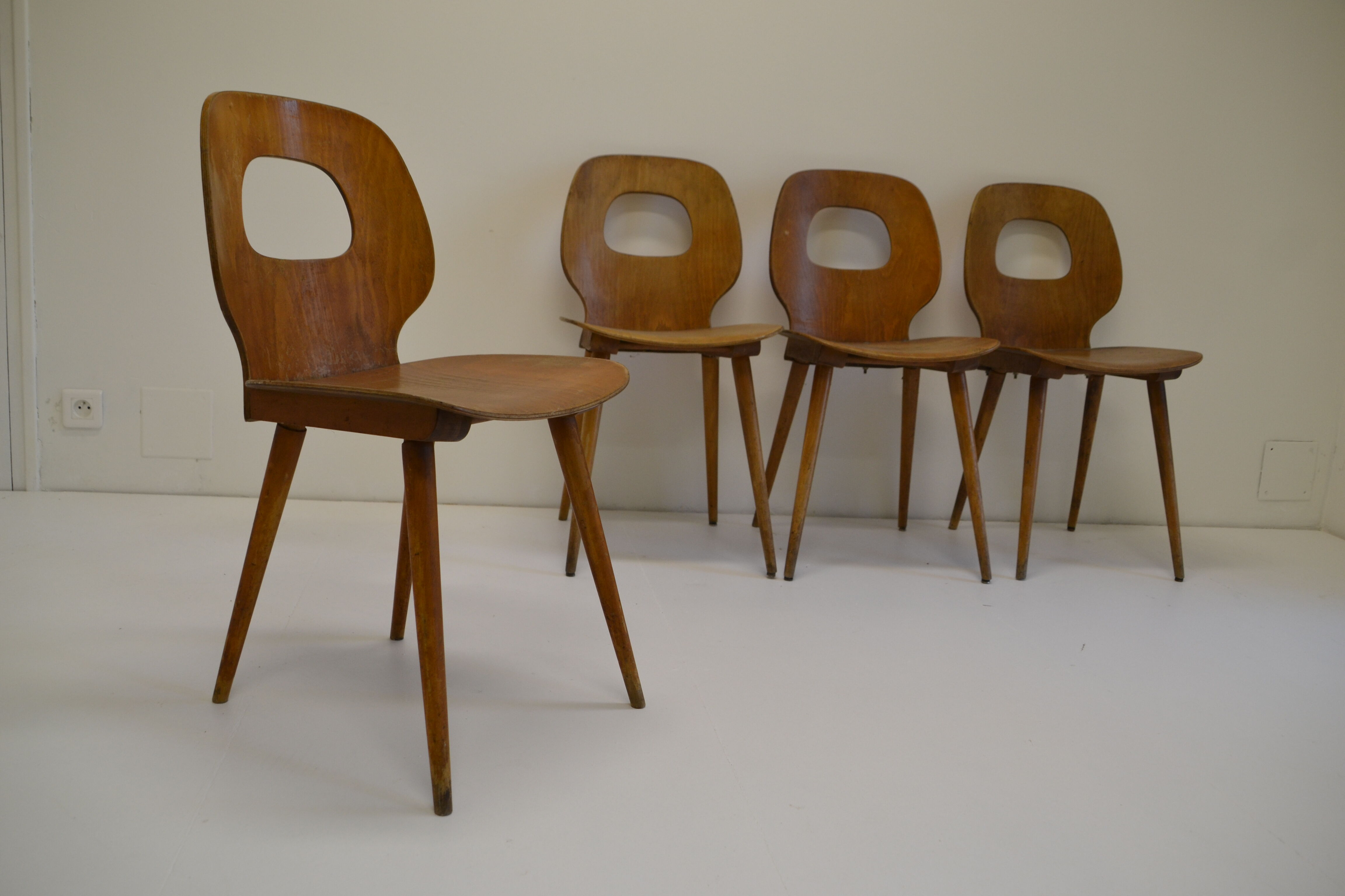Set of 4 chairs Bistro Baumann
