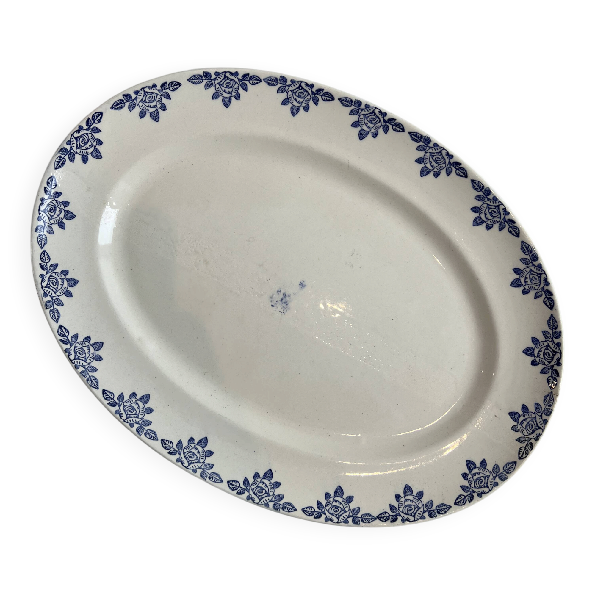 Large presentation plate HBCM France Terre de Fer