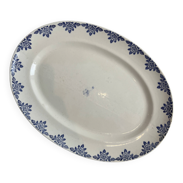 Grand plat de présentation HBCM France Terre de Fer
