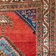 Tapis ancien persan nord ouest pour couloir fait main 107x325 cm