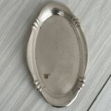 Small vintage tray in silver-plated light metal