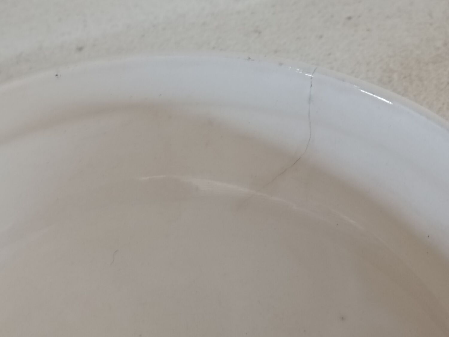 6 plates and vegetable iron earth Lunéville