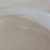 6 plates and vegetable iron earth Lunéville