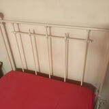Old wrought iron bed
