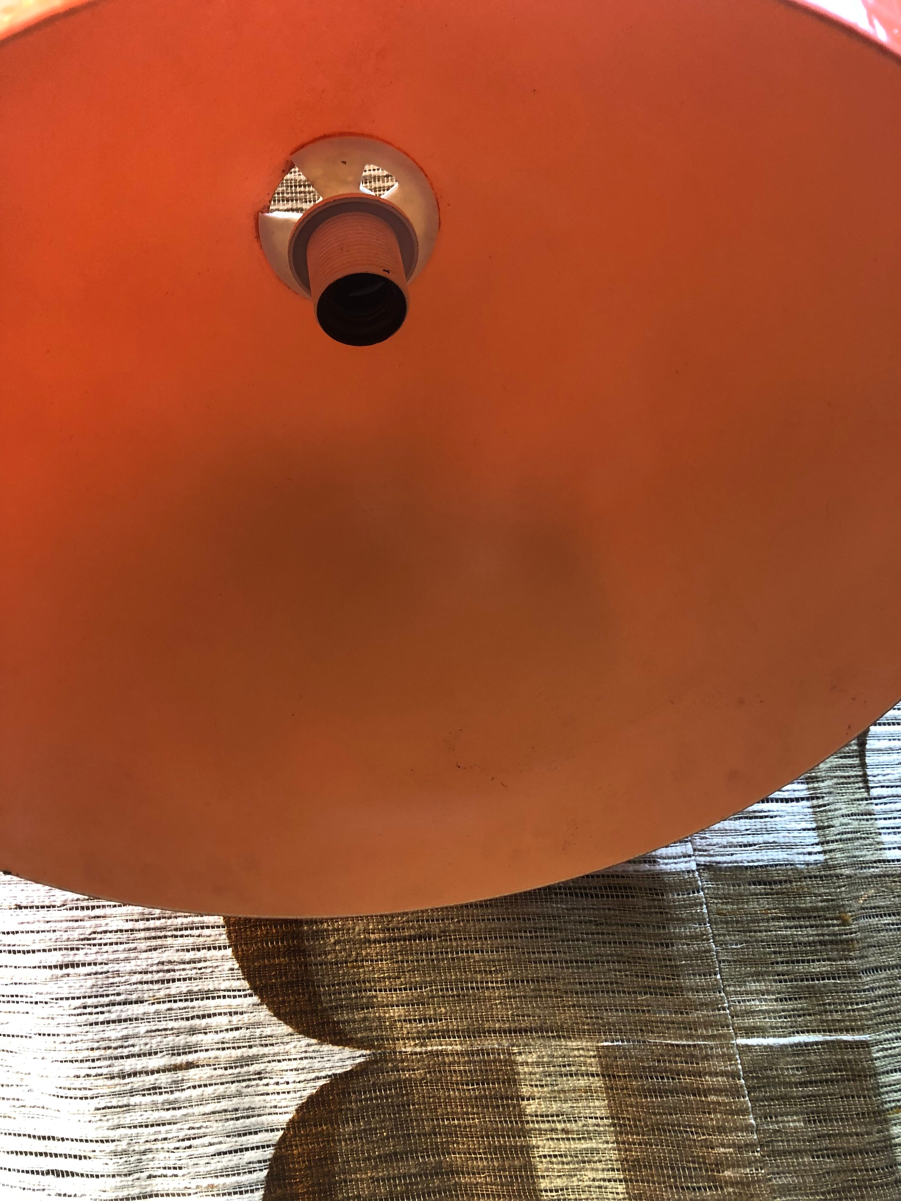 Vintage orange suspension 60s/70s