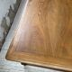 Solid walnut farmhouse castle table 1900 XXL