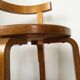 Plywood chair, glued laminated scandinavian chair