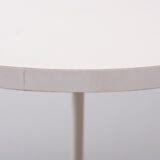 Vintage tulip side table 1960 scandinavian