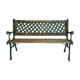 Cast iron garden bench