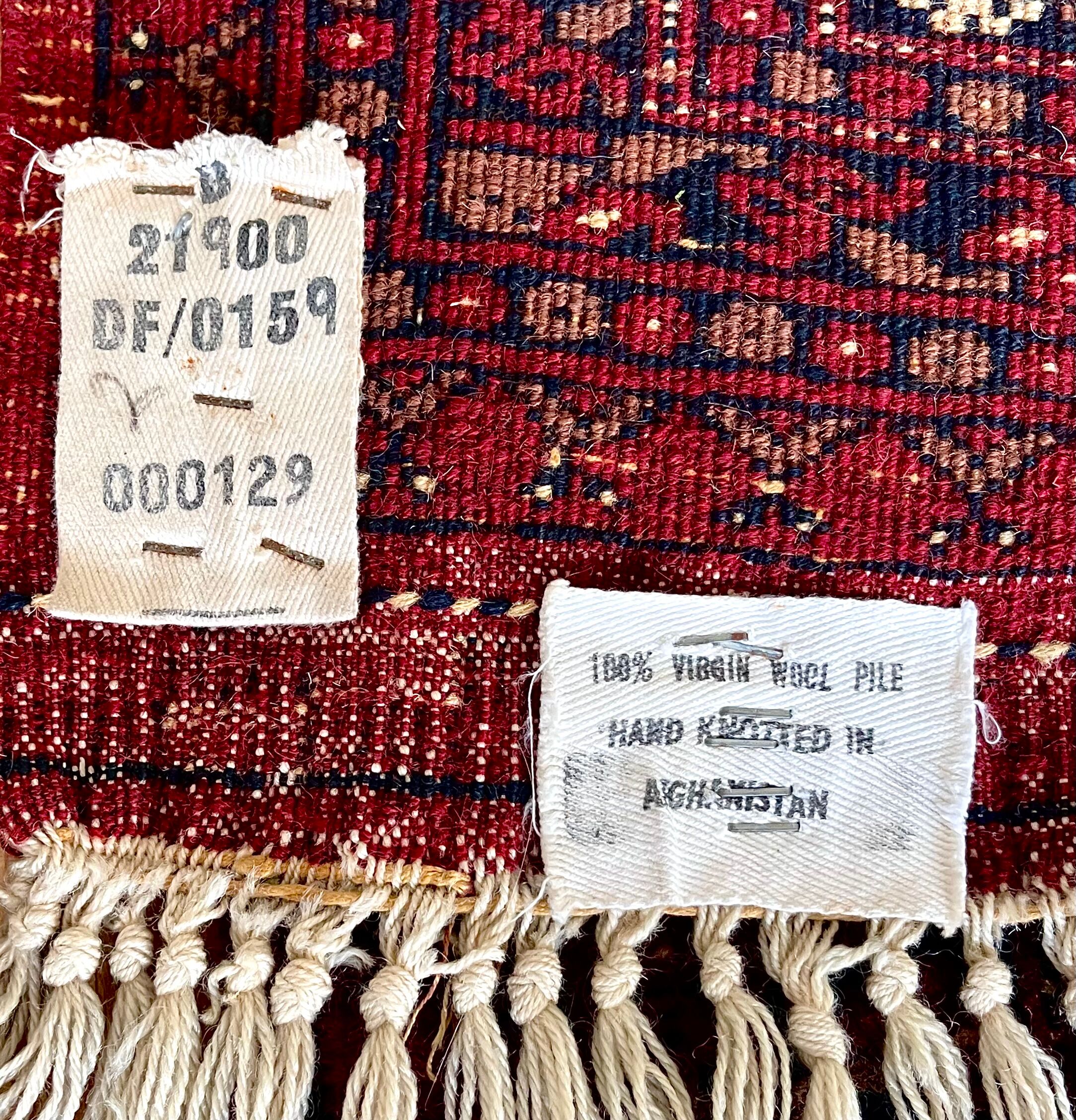 Carpet afghanistan virgin wool  203x310cm