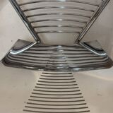 Fauteuil métal chromé, Ronald-Cecil Sportes, 1980