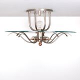 Art Deco Pendant Lamp attributed by Willem H Gispen, Holland, 1928