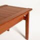 Scandinavian teak bench, 1960s