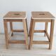 Tabourets d’atelier a poignee vintage