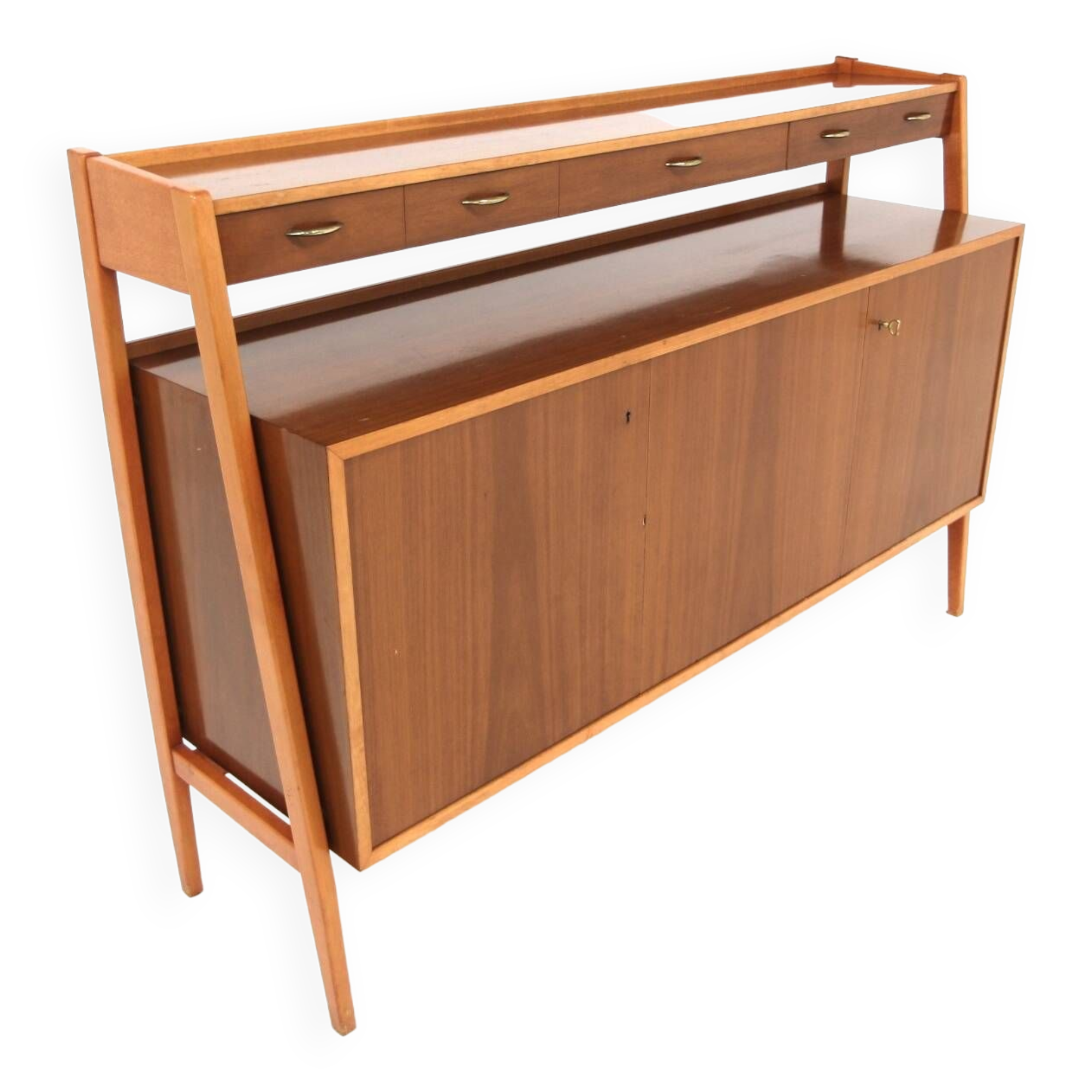 Scandinavian mahogany sideboard, Sweden, 1950