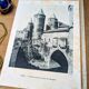 Héliogravure de Metz, vintage imprimée en 1926.