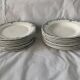 Service 20 plates and 3 dishes blue earthenware Vaucluse U-C Sarreguemines Digoin