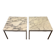 2 Florence Knoll coffee tables