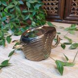 Vintage decorative metal swan