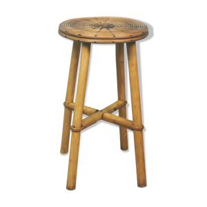 Tabouret rotin