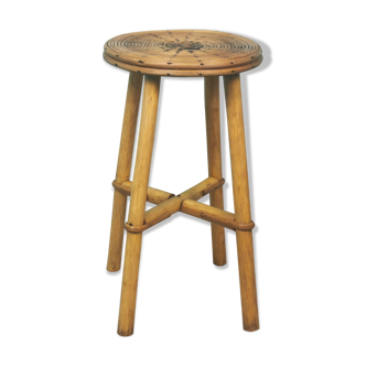 Rattan stool