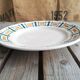 Badonviller ceramics round plate quiberon collection