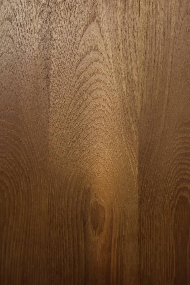 Mid-century modern Danish high chest of drawers in teak with brass handles, 1960s