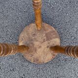 Wooden tripod stool