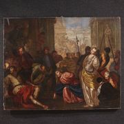 Great 16th-century Venetian painting, Christ and the Adulteress