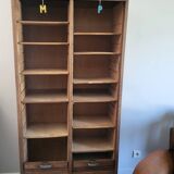 Classeur double Chêne