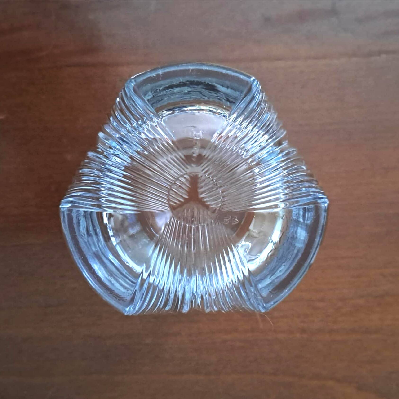 4 verres à whisky en cristal