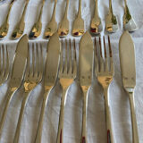 Silver-plated metal cutlery CRISTOFLE