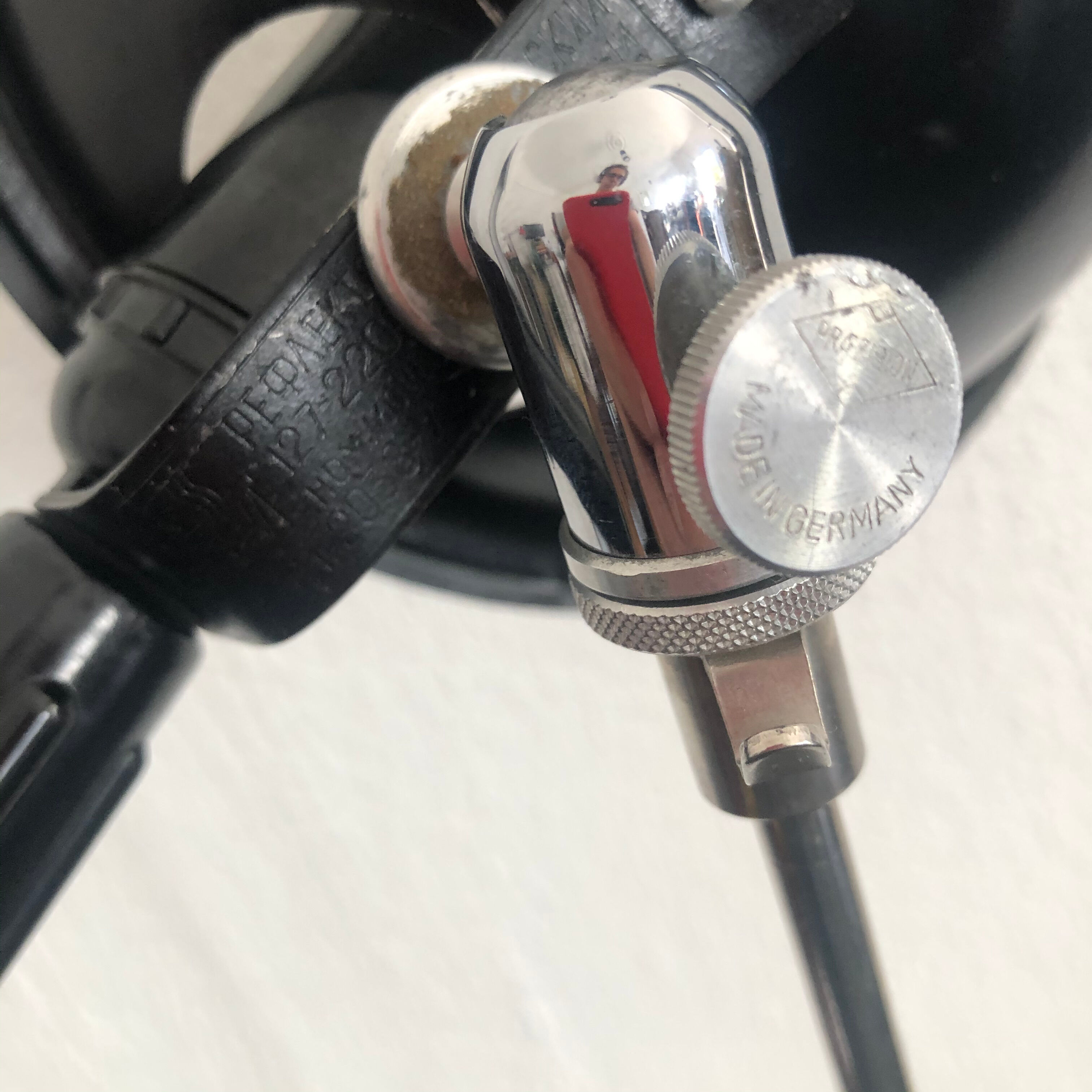 Vintage lamp 1950 photo studio projector reader - 200 cm