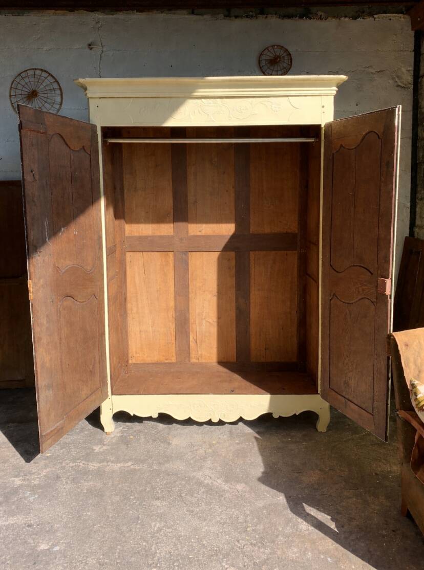 19th Century Bride's Armoire, Dismantlable