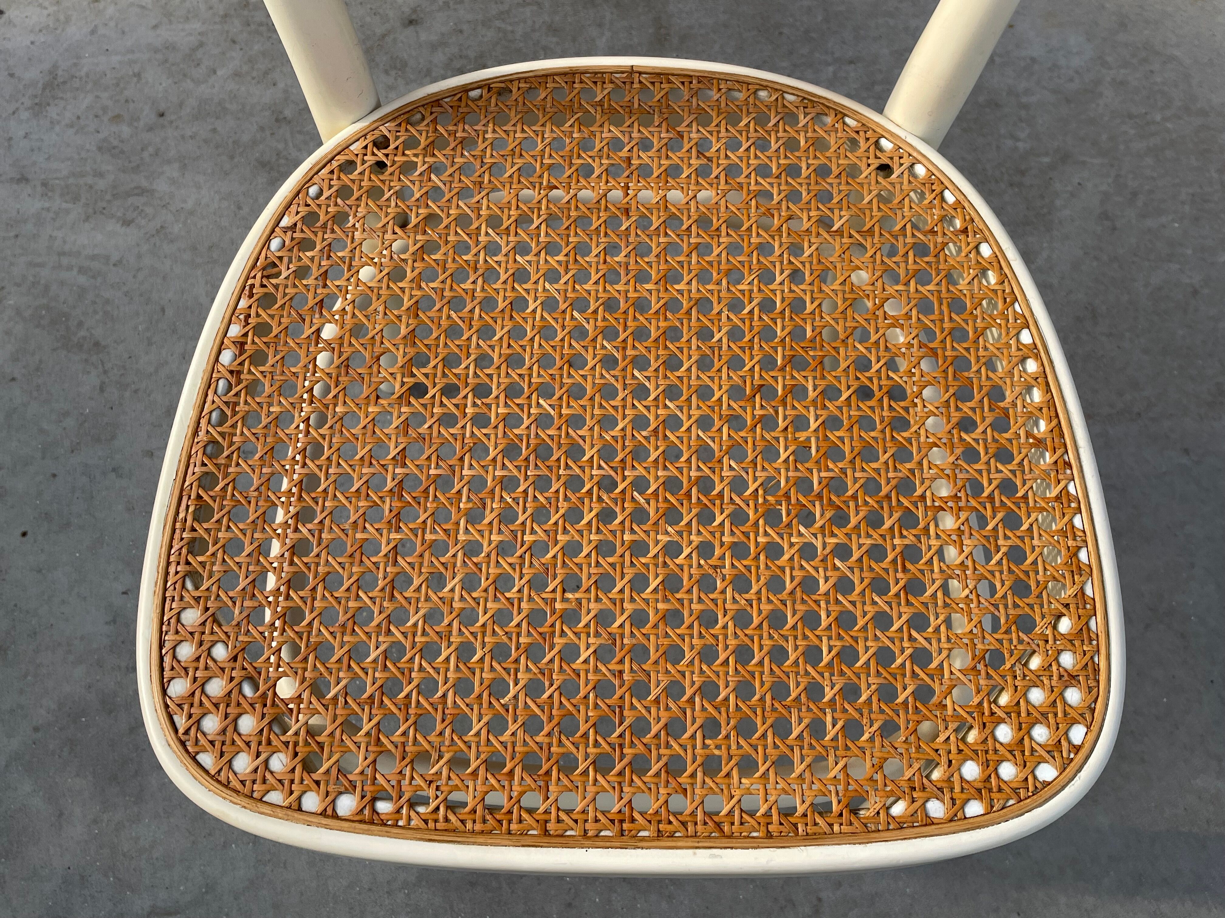 Vintage Thonet no 14 authentic white