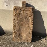 Old-fashioned butcher's butcher's board from vintage deco wood