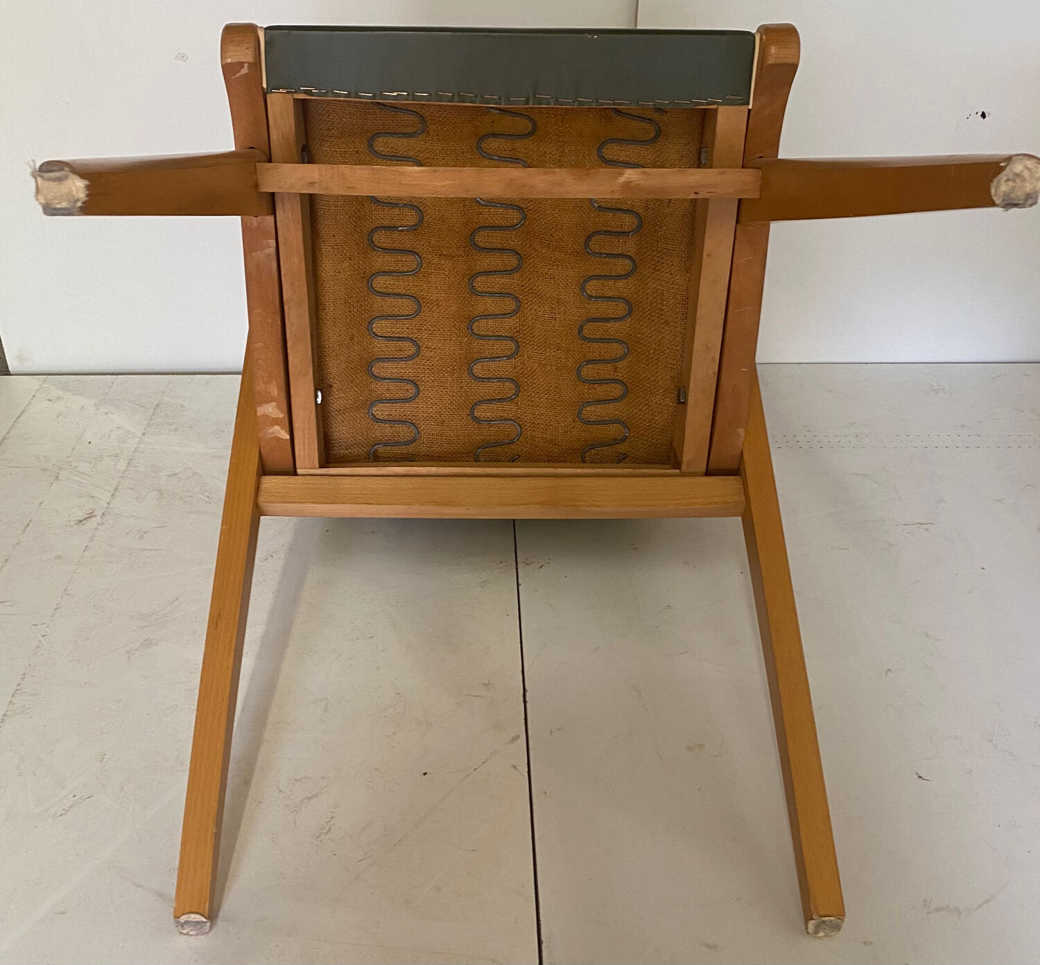 Scandinavian vintage desk and armchair