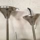 30 pendant lights, opaline chandeliers from the 50s