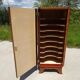 Art Deco filing cabinet, column shape