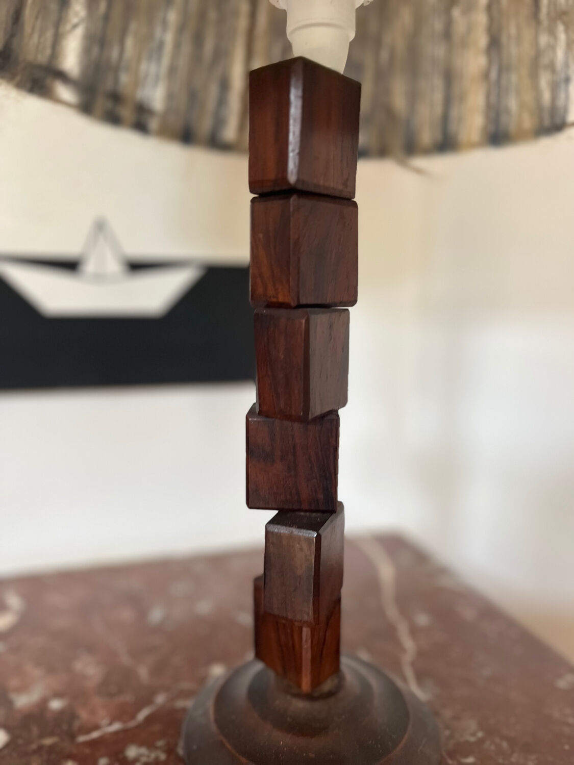 Joaquim Tenreiro, rosewood floor lamp