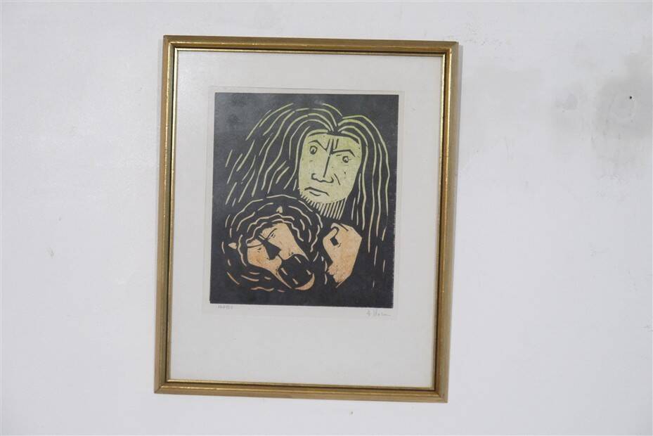 Swedish lithography by Ake Holm