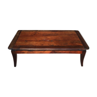Solid wood coffee table
