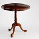 Vintage English Round Tilt Top Table in Cherry, 1950s