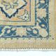 10x13 Blue & Peach Floral Antique 55s Persian Rug, 301x388Cm